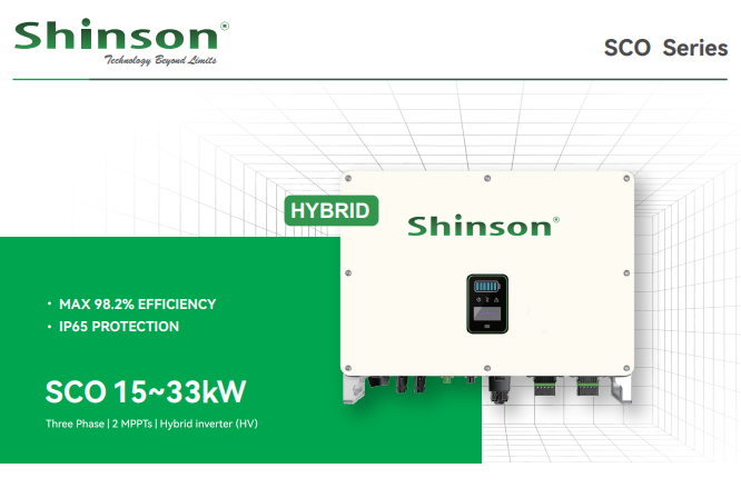 Shinson Hyb 3p HV Inverter SCO 15~33kW ip65